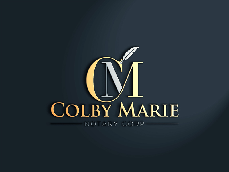 Design de Logo par sakib8825 pour Colby Marie Notary Corp.  | Design #28460879