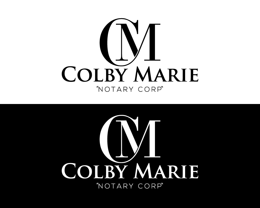 Logo Design by sakib8825 for Colby Marie Notary Corp.  | Design #28461553