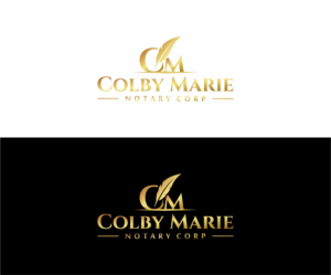 Design de Logo par alkaline pour Colby Marie Notary Corp.  | Design : #28379666