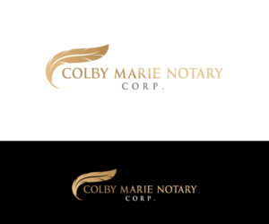 Design de Logo par Kavth pour Colby Marie Notary Corp.  | Design : #28402553