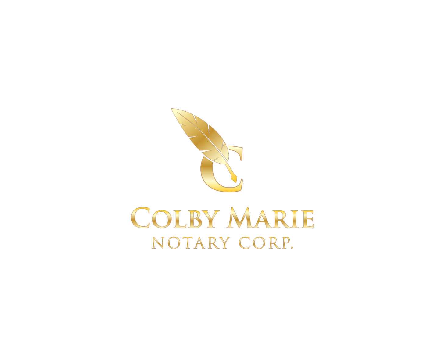 Logo Design by rei for Colby Marie Notary Corp.  | Design #28379092