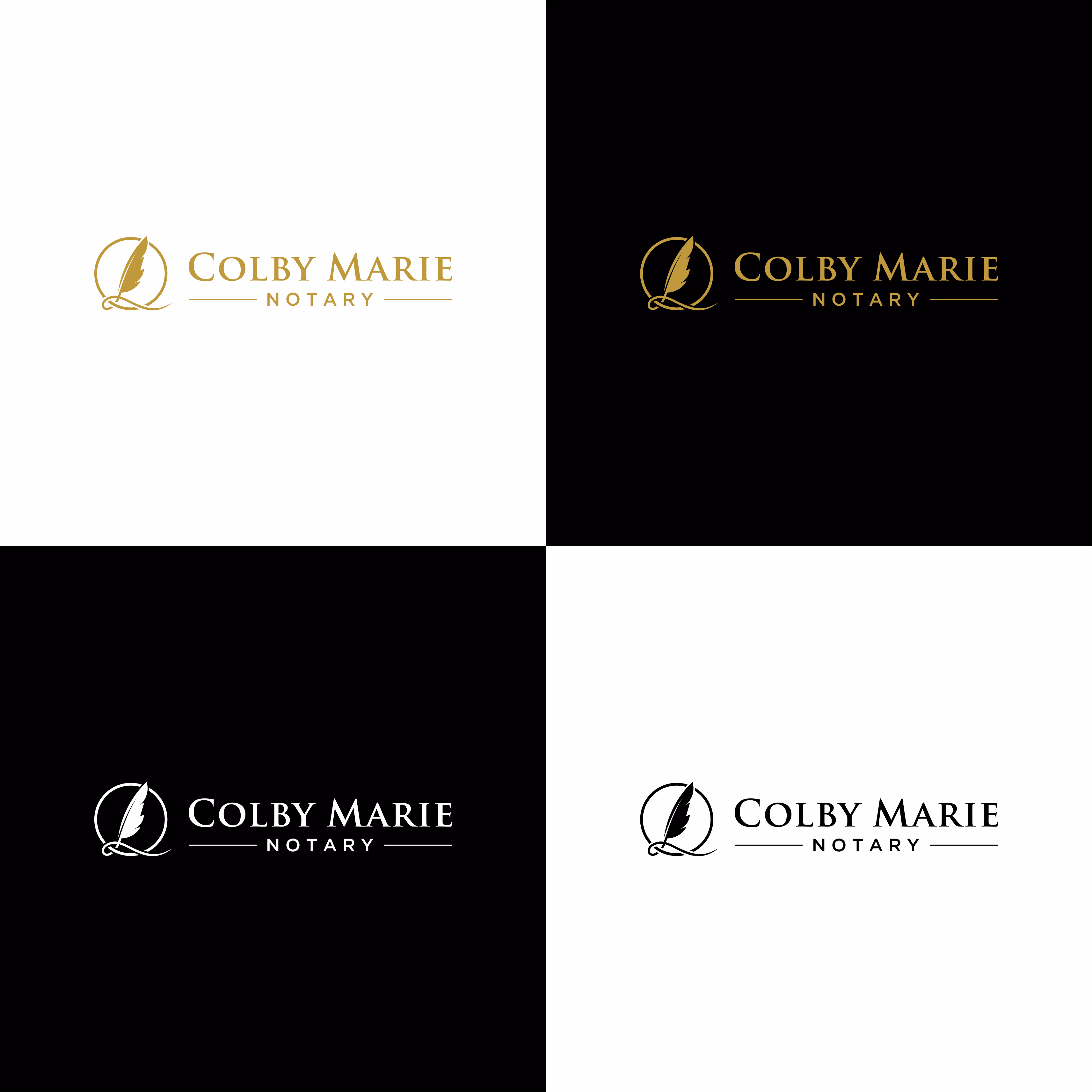 Logo-Design von achil78 für Colby Marie Notary Corp.  | Design #28382972