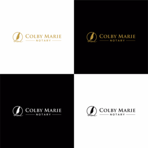 Logo Design by achil78 for Colby Marie Notary Corp.  | Design: #28382972