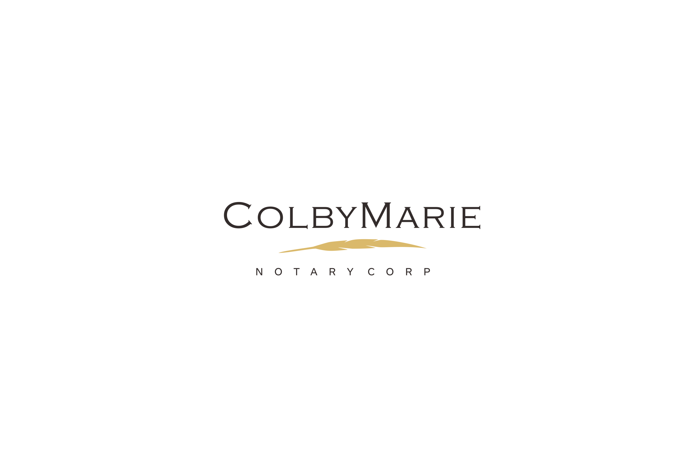 Design de Logo par Pak We Designs pour Colby Marie Notary Corp.  | Design #28383787