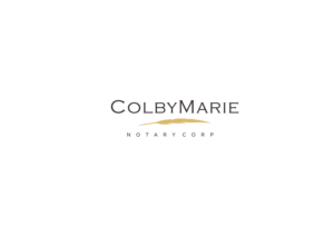 Design de Logo par Pak We Designs pour Colby Marie Notary Corp.  | Design : #28383787