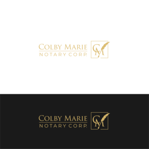 Logo Design by Pak We Designs for Colby Marie Notary Corp.  | Design: #28396244