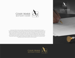 Design de Logo par Pak We Designs pour Colby Marie Notary Corp.  | Design : #28396475