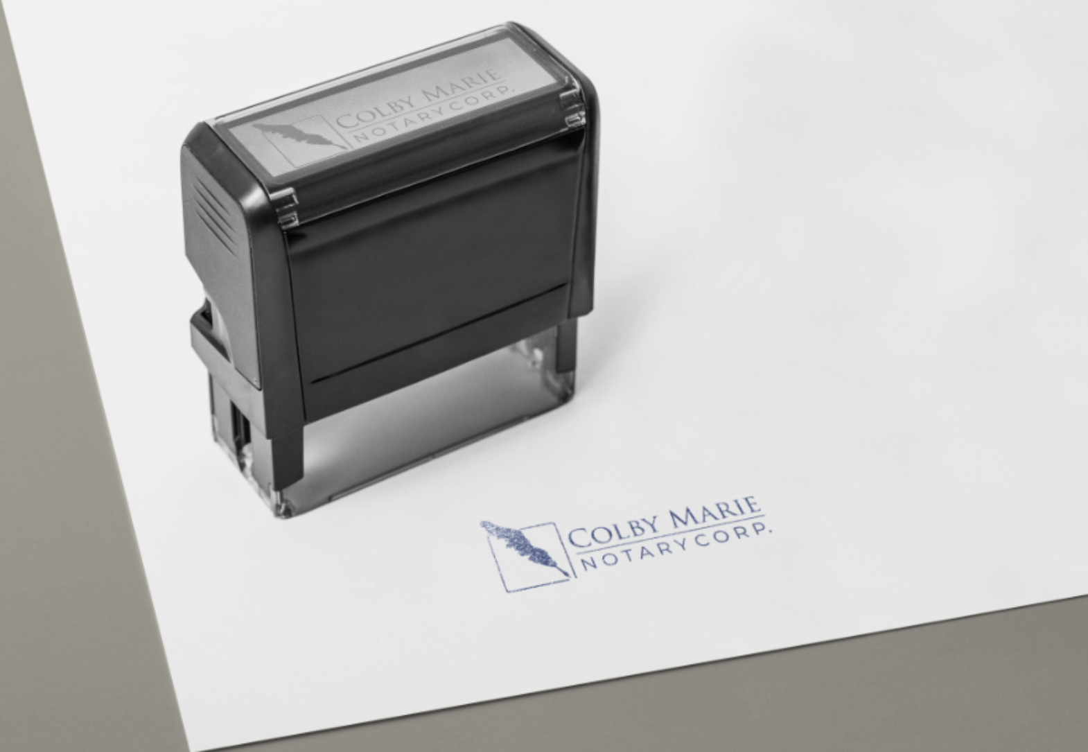 Diseño de Logo por Pak We Designs para Colby Marie Notary Corp.  | Diseño #28415052