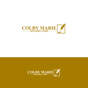 Design de Logo par alitjuara pour Colby Marie Notary Corp.  | Design #28410249