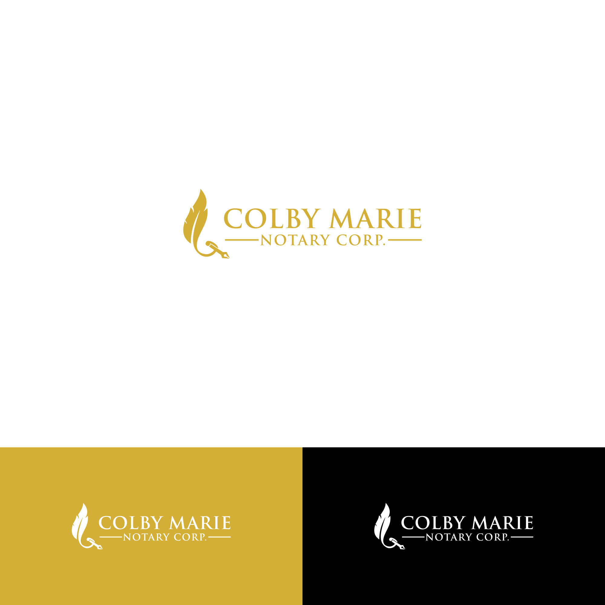 Design de Logo par alitjuara pour Colby Marie Notary Corp.  | Design #28410254