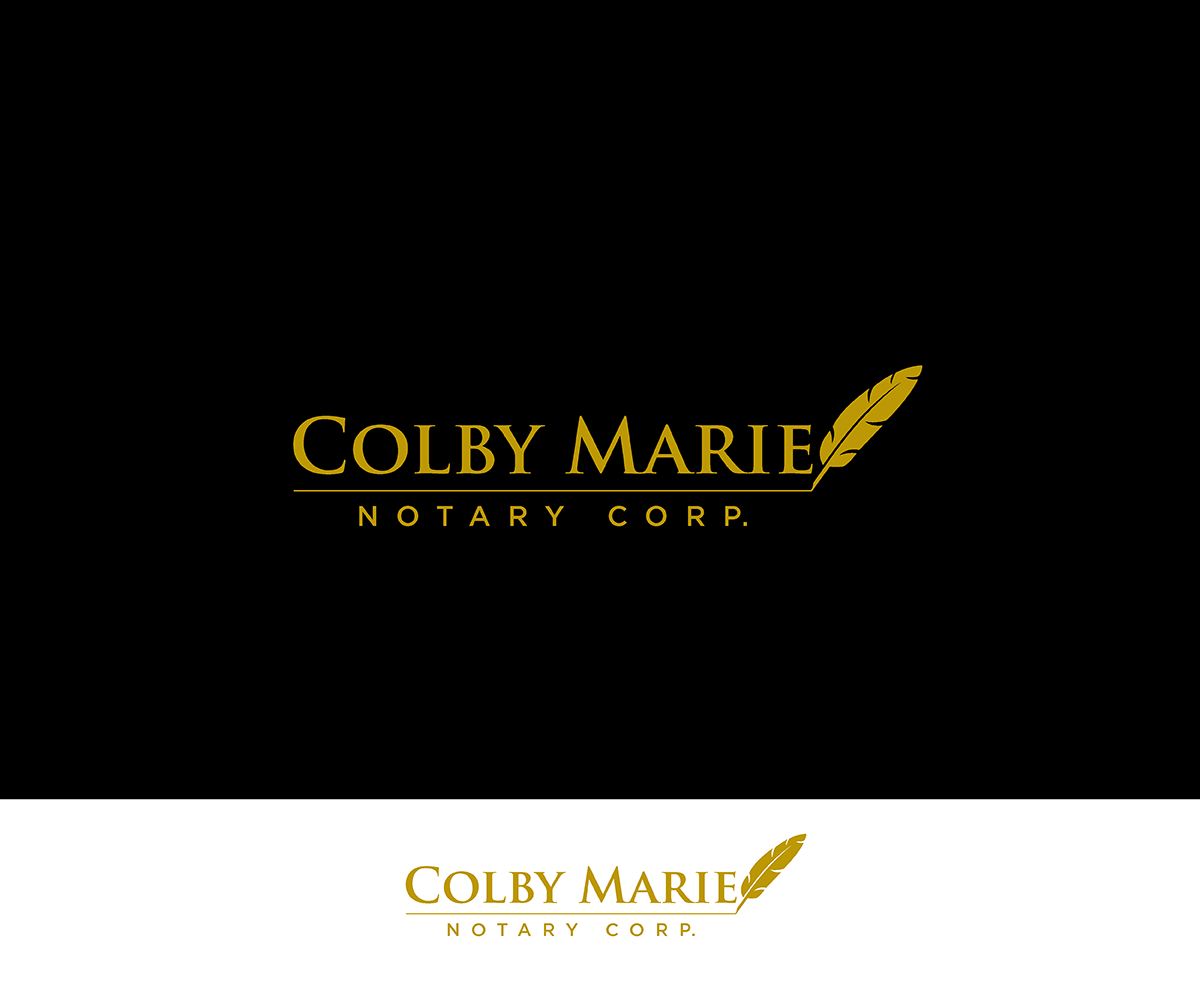 Design de Logo par saulogchito pour Colby Marie Notary Corp.  | Design #28405256