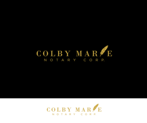 Design de Logo par saulogchito pour Colby Marie Notary Corp.  | Design : #28411100