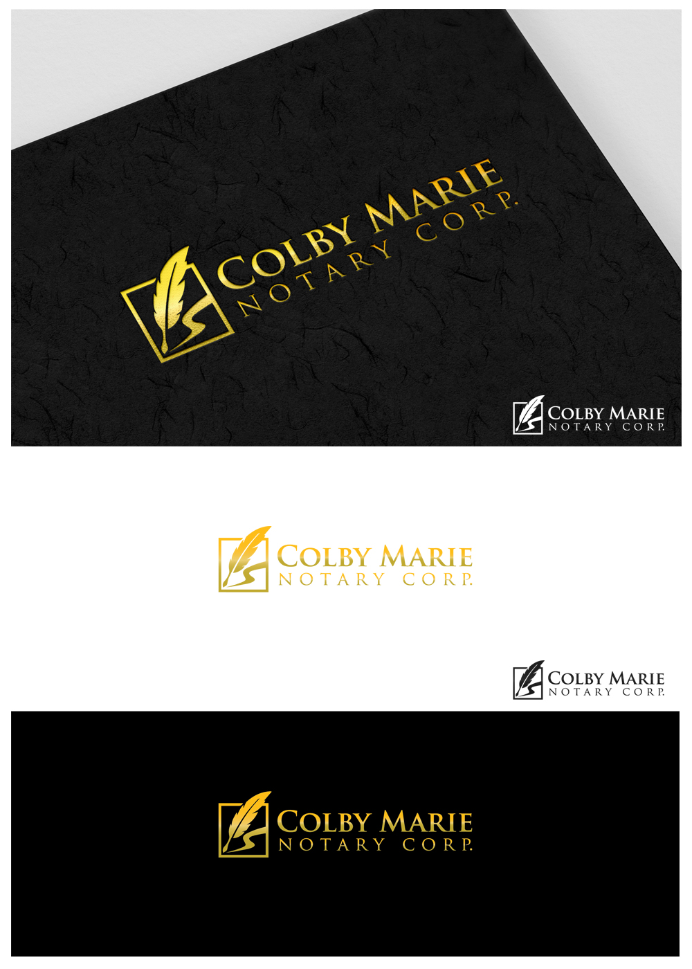 Design de Logo par goranvisnjic82 pour Colby Marie Notary Corp.  | Design #28384402