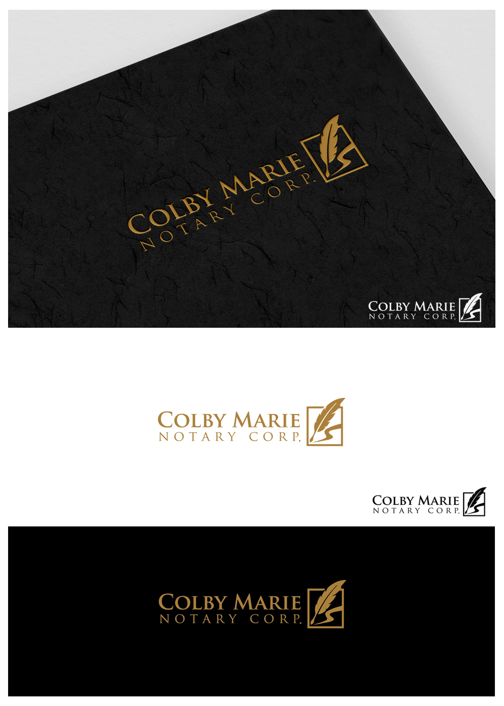 Design de Logo par goranvisnjic82 pour Colby Marie Notary Corp.  | Design #28396280