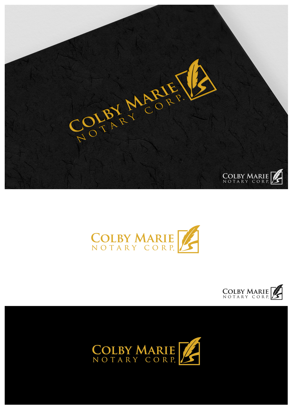 Design de Logo par goranvisnjic82 pour Colby Marie Notary Corp.  | Design #28396329