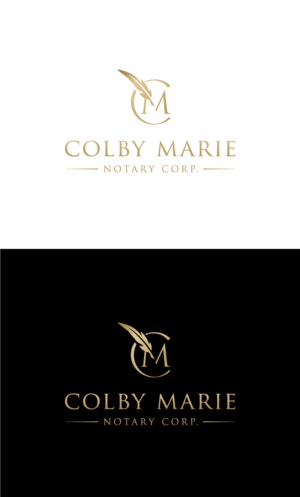 Diseño de Logo por Meraki* para Colby Marie Notary Corp.  | Diseño: #28422873
