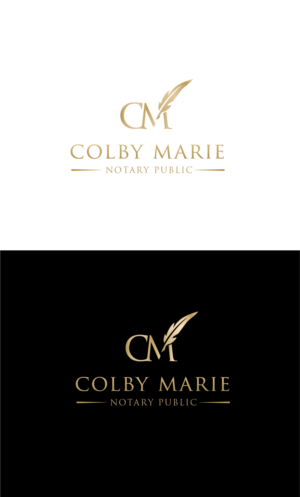 Diseño de Logo por Meraki* para Colby Marie Notary Corp.  | Diseño: #28448716