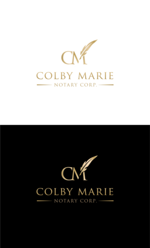 Diseño de Logo por Meraki* para Colby Marie Notary Corp.  | Diseño: #28450178