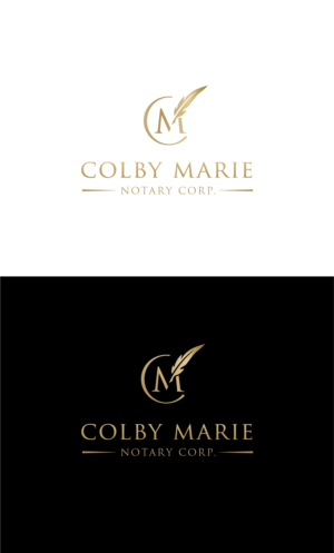 Logo Design by Meraki* for Colby Marie Notary Corp.  | Design: #28450179