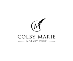Diseño de Logo por Meraki* para Colby Marie Notary Corp.  | Diseño: #28456191