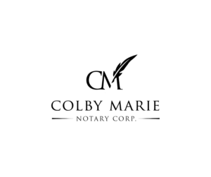 Diseño de Logo por Meraki* para Colby Marie Notary Corp.  | Diseño: #28456192