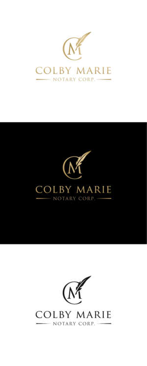 Diseño de Logo por Meraki* para Colby Marie Notary Corp.  | Diseño: #28460600