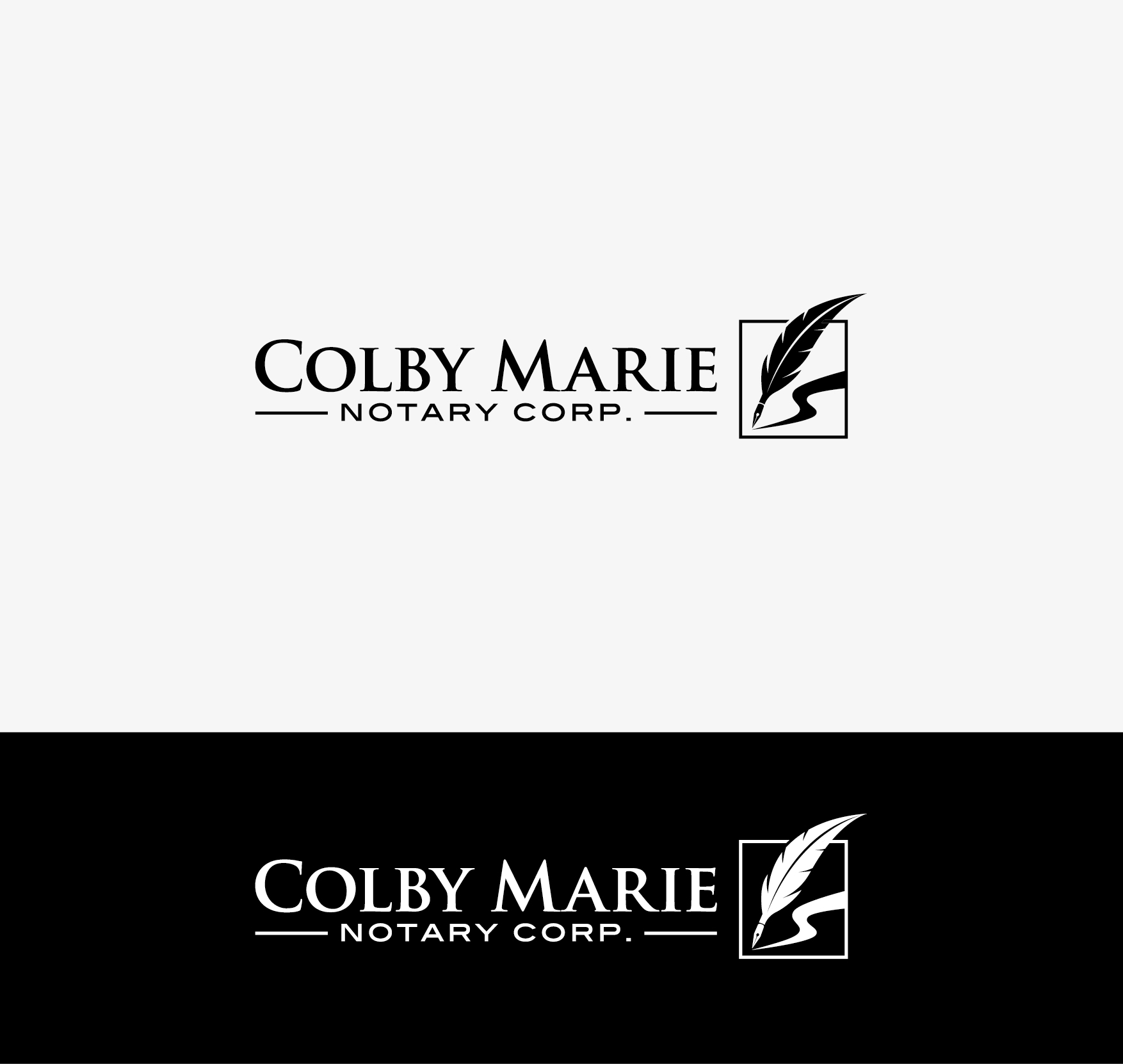 Design de Logo par grrssn pour Colby Marie Notary Corp.  | Design #28396219