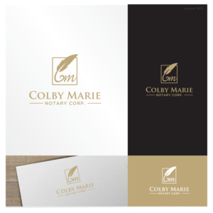 Logo Design by JWTL for Colby Marie Notary Corp.  | Design: #28404324