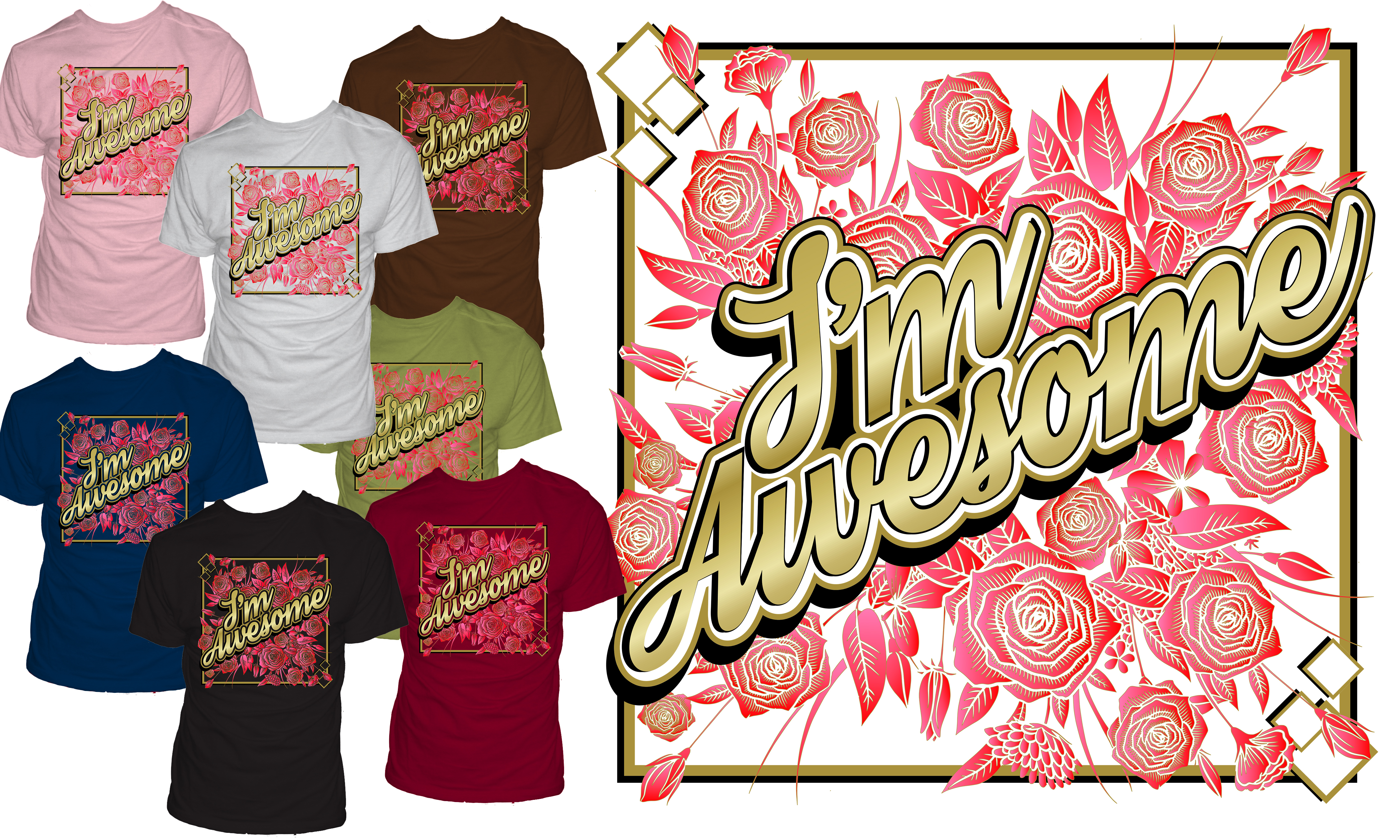T-shirt Design by Lezette_G for this project | Design #28390587