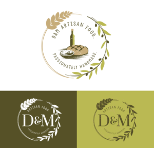 D&M Artisan Food. Passionately handmade. | Logo Design by Enz67