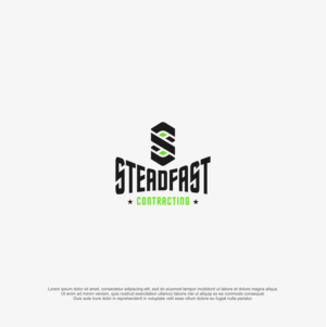 Logo Design by R!CKY for Steadfast Contracting Pty Ltd | Design: #28412780