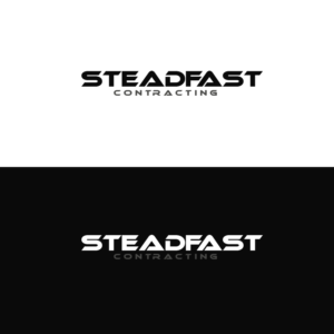 Logo Design by AlphabetZero.co.uk for Steadfast Contracting Pty Ltd | Design: #28381811