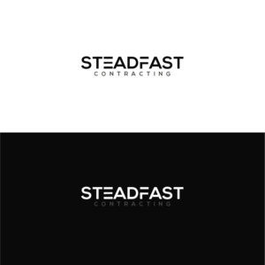 Logo Design by AlphabetZero.co.uk for Steadfast Contracting Pty Ltd | Design: #28381814