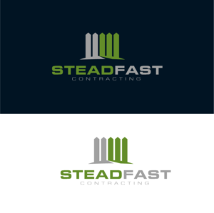 Logo Design by AlphabetZero.co.uk for Steadfast Contracting Pty Ltd | Design: #28381930