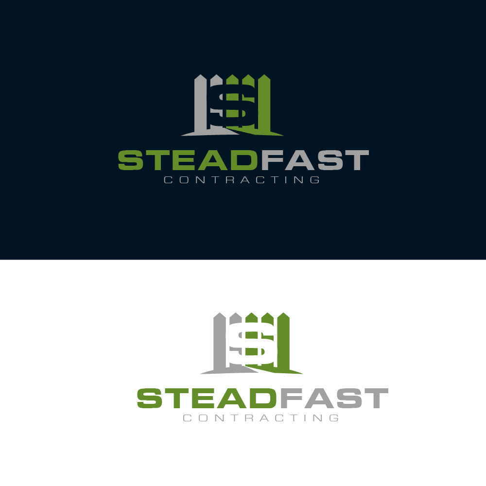Logo Design by AlphabetZero.co.uk for Steadfast Contracting Pty Ltd | Design #28381931
