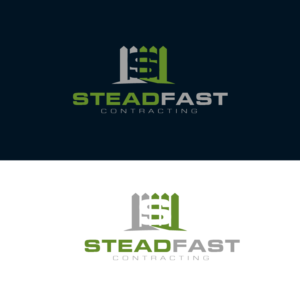Logo Design by AlphabetZero.co.uk for Steadfast Contracting Pty Ltd | Design: #28381931