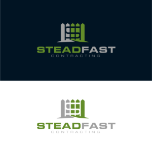 Logo Design by AlphabetZero.co.uk for Steadfast Contracting Pty Ltd | Design: #28381932