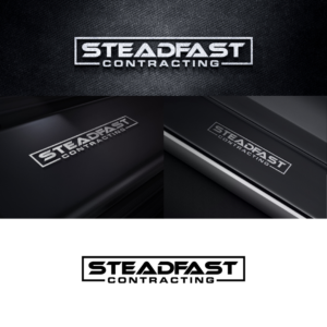 Logo Design by AlphabetZero.co.uk for Steadfast Contracting Pty Ltd | Design: #28387781