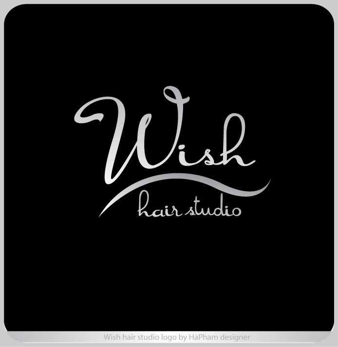 Logo Design by Hana for Wish Hair  Beauty Studio | Design #744860
