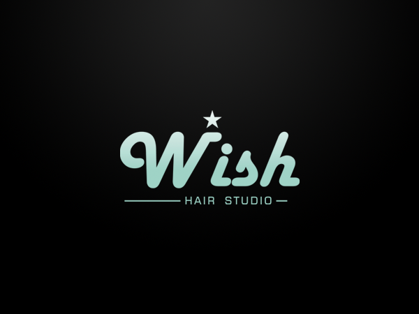 Logo Design by Omee for Wish Hair  Beauty Studio | Design #744958
