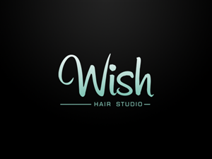 Logo Design by Omee for Wish Hair  Beauty Studio | Design: #744964