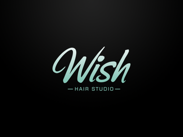 Logo Design by Omee for Wish Hair  Beauty Studio | Design #744969
