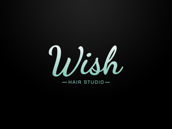 Logo Design by Omee for Wish Hair  Beauty Studio | Design #744975