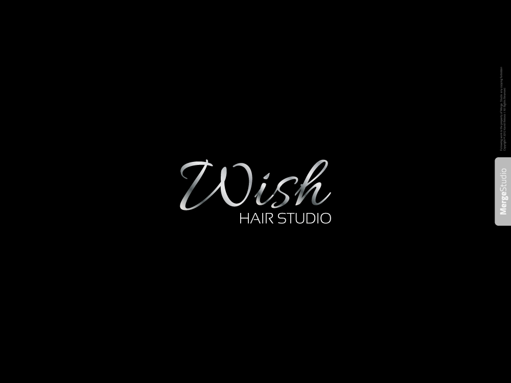 Logo Design by MergeStudio for Wish Hair  Beauty Studio | Design #745706
