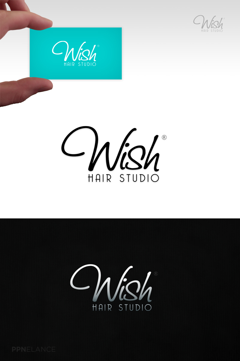 Logo Design by ppnelance for Wish Hair  Beauty Studio | Design #751919