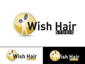 Diseño de Logo por Sanjay Kumar para Wish Hair  Beauty Studio | Diseño: #744556