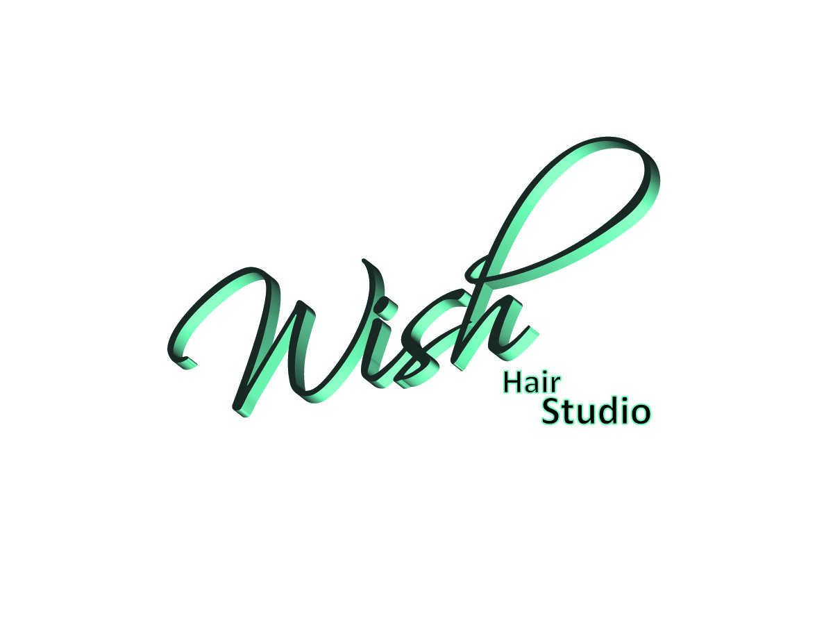 Logo Design by P.O.Design for Wish Hair  Beauty Studio | Design #744257