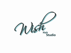 Wish Hair Studio | Logo Design by P.O.Design