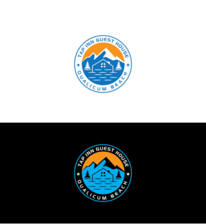 Tap Inn Guest House  Qualicum Beach | Logo Design by HUD.Q