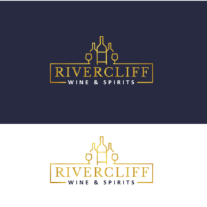 Rivercliff Wine & Spirits | Logo Design by Anekaa